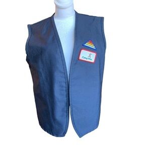 DayStar Camp Fire girl vest, blue